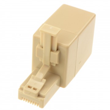 RJ45 Crossover Adapter LAN Cable Converter (Crossed Wire)