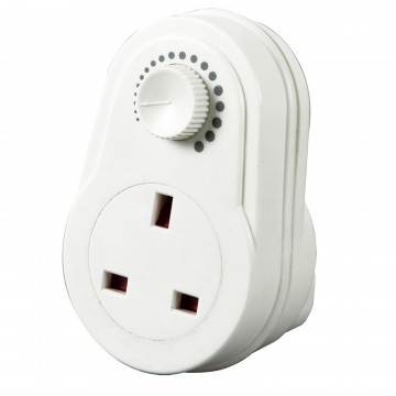 Mercury Dimmer for Table Lamp Switch UK Plug Adapter 300W for Dimmable Lamps