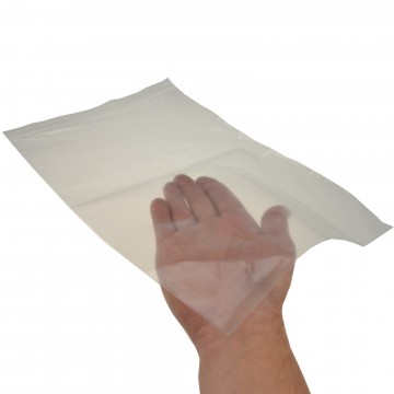 Clear Polythene Plastic Resealable Snapseal Bags 254 x 356mm  (100 Pack)