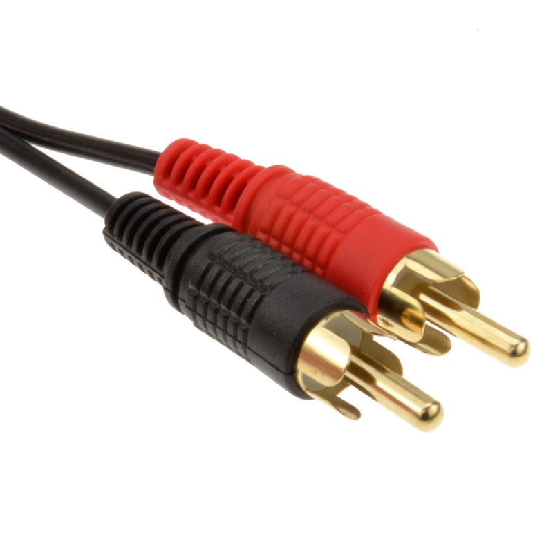 Câble Audio Jack vers 2 RCA 1.5M