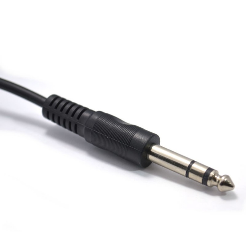 Stereo audio cable XLR 3-pin male to TRS jack 6.3mm male 3m