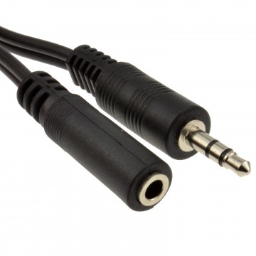 3.5mm Stereo Jack to Socket Headphone Extension Cable Lead 10m