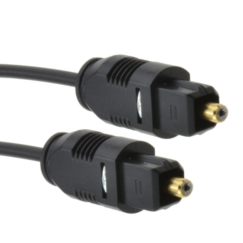 Toslink Digital Optical Audio HQ Cable 2m - Cable Óptico