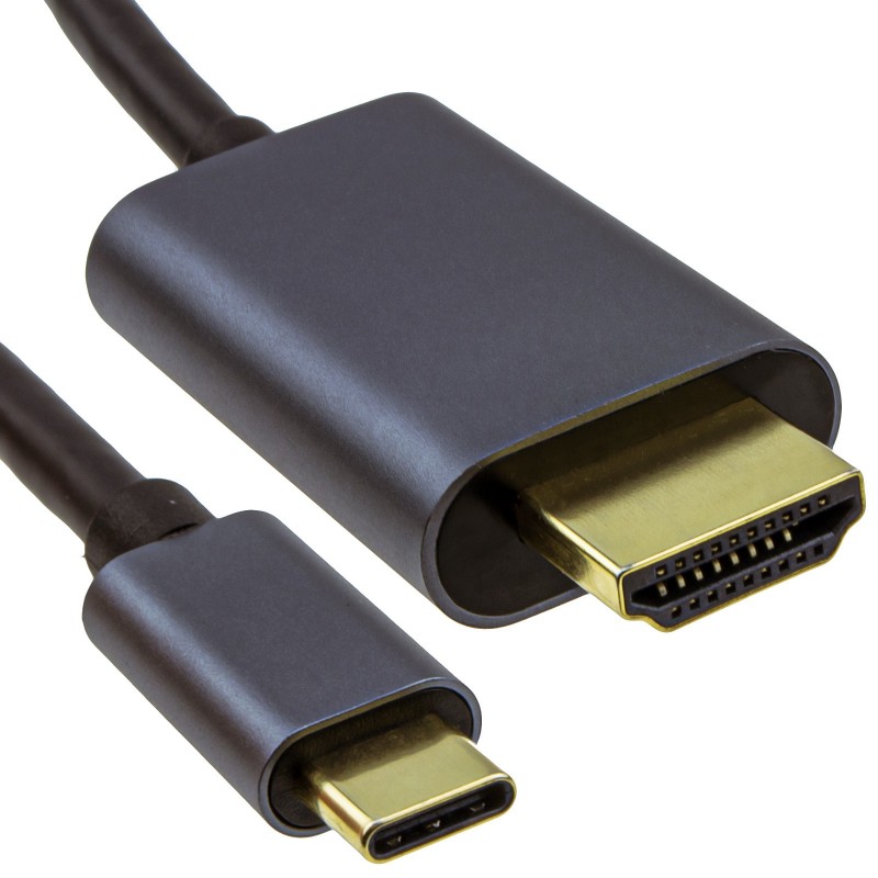 Cable 1m USB C a HDMI 4K 60Hz HDR10 - Adaptadores de vídeo USB-C