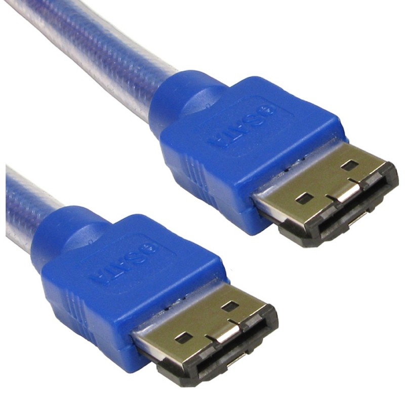 eSATA 300 3GHz High Speed Serial External Shielded Cable 1.5m