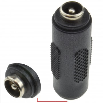 5.5 x 2.1mm DC Power Coupler Female to Female Gender Changer Adapter