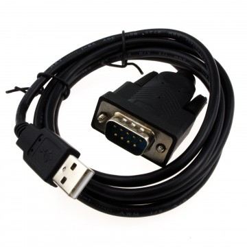 HQ USB 2.0 to Serial 9 pin (RS-232) Adapter Cable FTDI Chipset 1m
