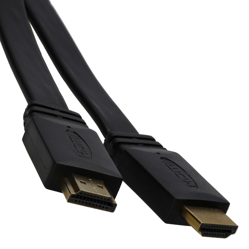 FLAT HDMI 4K 60Hz High Speed Cable LCD LED UHD/HD TV Lead FLAT HDMI 4K 60Hz High Speed Cable LCD LED UHD/HD TV Lead