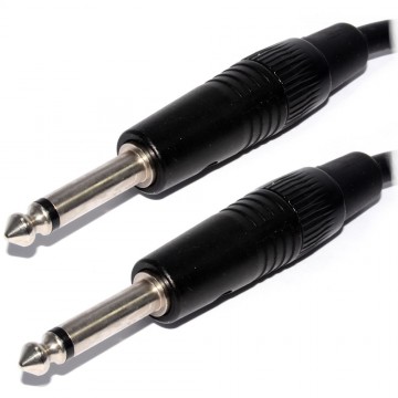 Premier Leads 6.35mm Mono Jack To Jack Speaker Cable Lead 6m