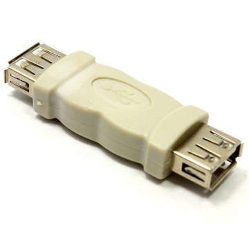 USB A Female to A Female Sockets Adapter Coupler Joiner