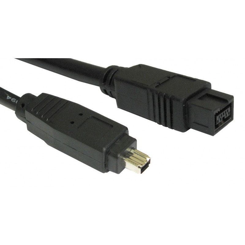 Firewire 800 IEEE cable 1394B 9 Pin to 4 Pin 2m Firewire 800 IEEE cable 1394B 9 Pin to 4 Pin 2m