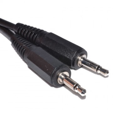 Mono 3.5mm Jack Plug to Mono 3.5mm Jack Plug Cable Lead 1.2m