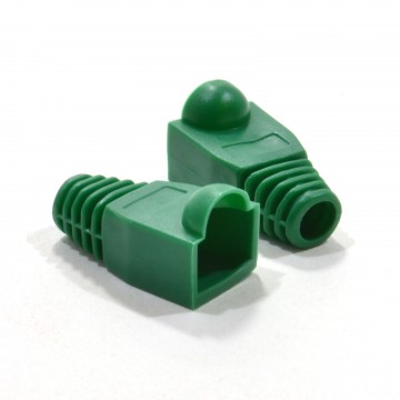 Boot RJ45 Cat 5e 5mm Ethernet Network Cables Green [10 Pack]