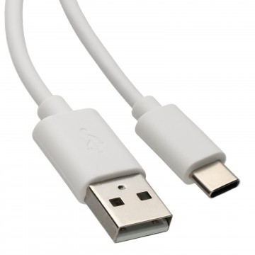 USB 2.0 A to USB Type C 3.1 Charging & Data Transfer Cable 5V 3A 15W 480Mbps 1m