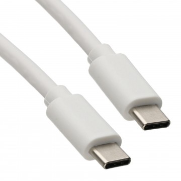 USB 3.1 Type C Charging & Data Transfer Cable 5V 3A 15W 5Gbps White 1.8m