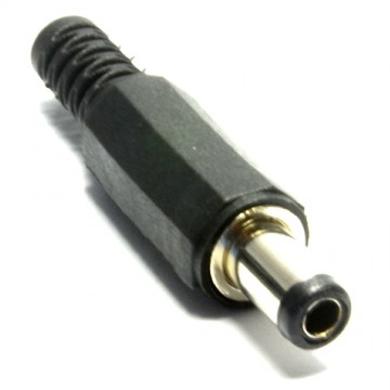 5.5 x 2.5mm DC Power Solder Plug End For CCTV Cable Strain Relief