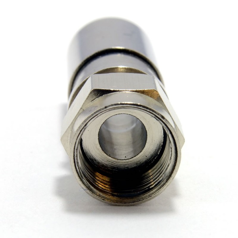 F type deals crimp connector