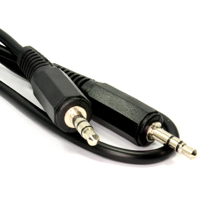 Cable Audio Stereo MiniJack 3.5 M/H 3m - Cablematic