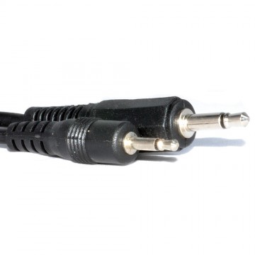 Mono Cable 2.5mm Male to 3.5mm Mono Jack Plug Audio Lead 1.5m