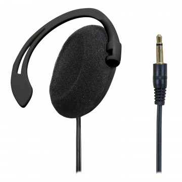 Mercury Single Mono Security Headphone Earpiece 3.5mm Mono Jack 1.1m