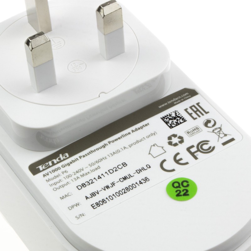 Tenda pack powerline av1000 extensor 2025 1000mbps