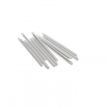 Heat Shrink Splice Protector for Fibre Cables Clear Tube 60mm [10 Pack]