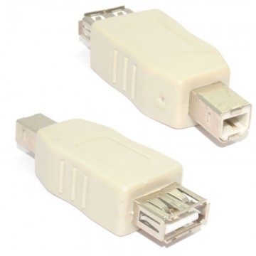 USB 2.0 A Type Female Socket Adapter to B Type Printer Male Plug