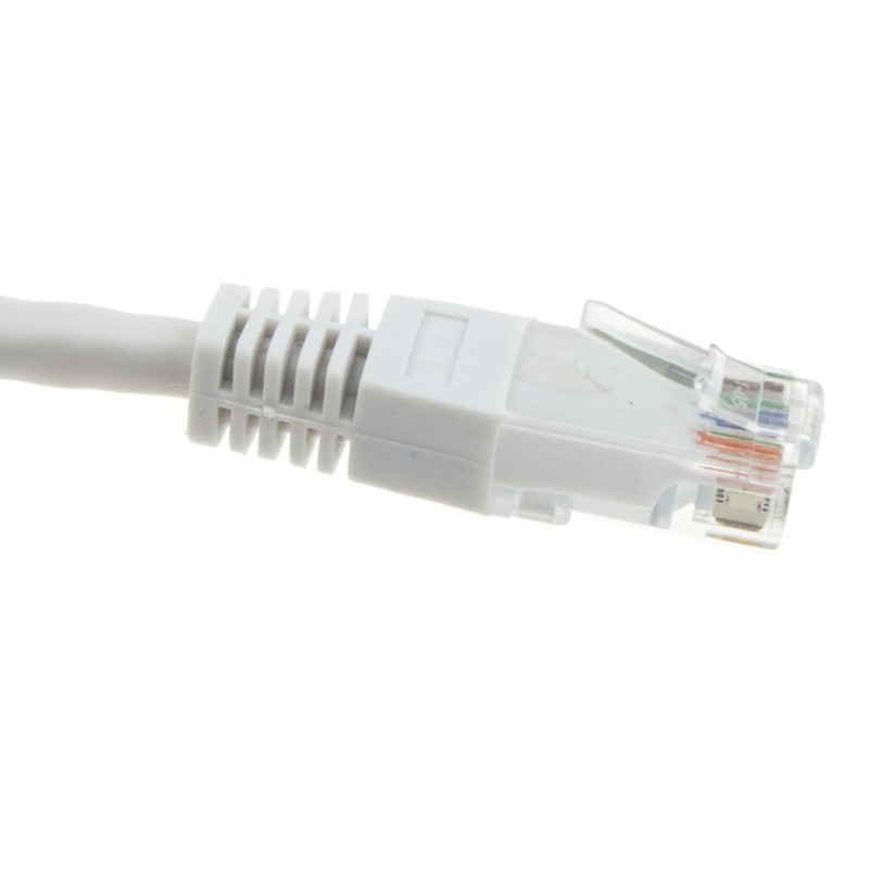 Ethernet Network Cable Cat6 GIGABIT RJ45 COPPER Internet Patch Lead White  30m