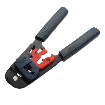 RJ45 8 Pin Cable Stripper Cutter Ethernet LAN Cat5e Cat6 Crimper Tool