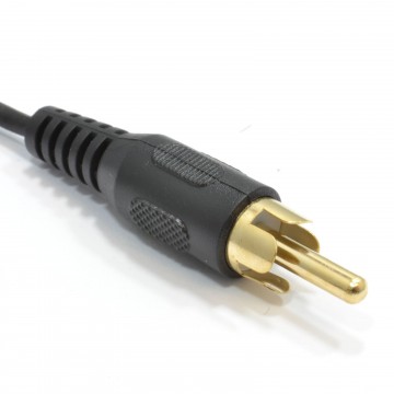 008247 3m 3.5mm Mono Jack Plug To Single RCA Phono Plug Cable 