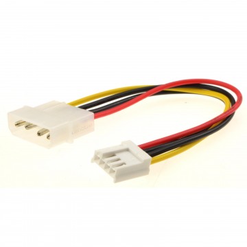 Power Converter Adapter Cable 4 pin LP4 Molex Plug to 4 pin Female