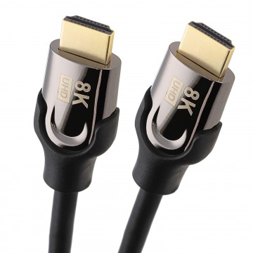 PRO Certified Ultra High Speed HDMI 2.1 Cable 8K 60/4K 120Hz 48Gbps Plugs 2m