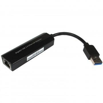 USB 3.0 SuperSpeed Plug to Gigabit RJ45 Network Ethernet Adapter