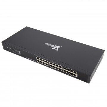 Newlink 24 port Rack Mountable 19 inch Unmanaged Fast Ethernet Switch