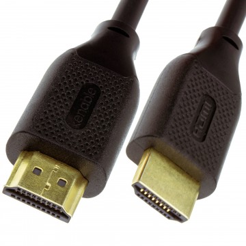 Câble Hdmi plat [8m Lead] Connecteurs TV droits / angulaires Ultra haute  vitesse 18gbps V2.0 prend en charge 4k Hdr 60fps, UHD 2160p / 1080p, Sky Q  + hd, Xbox, Home Th