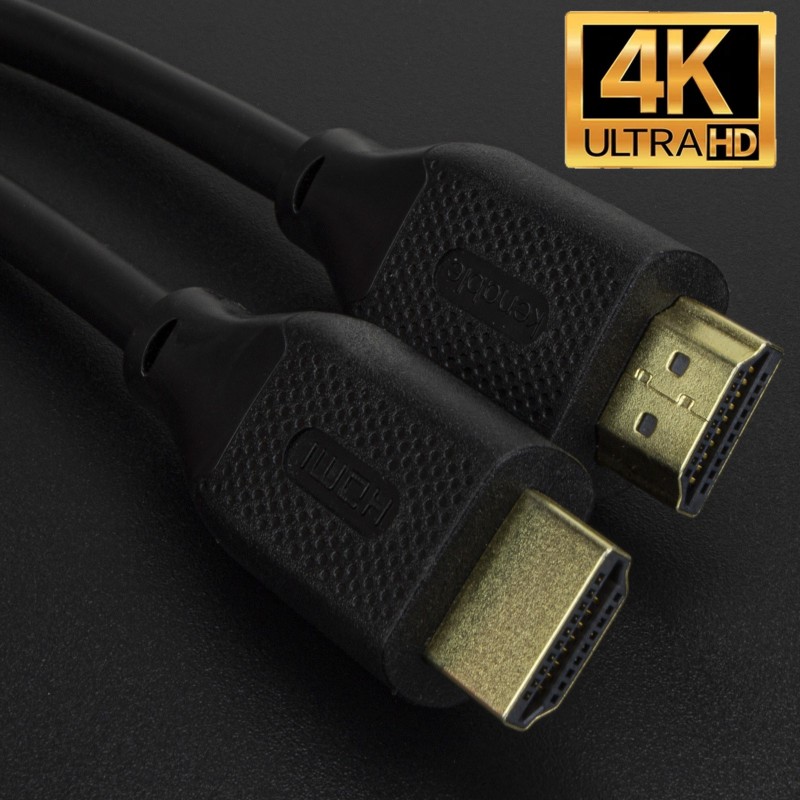 CORDON HDMI Ultra high speed, moulé, 3m