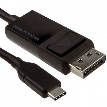 USB Type C to DisplayPort Bi-Directional Cable 5K 60Hz 8K 30Hz HDR10 1m