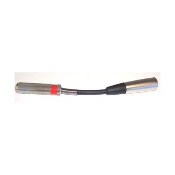 6.35mm Stereo Jack Socket to XLR Plug Cable Lead 20cm