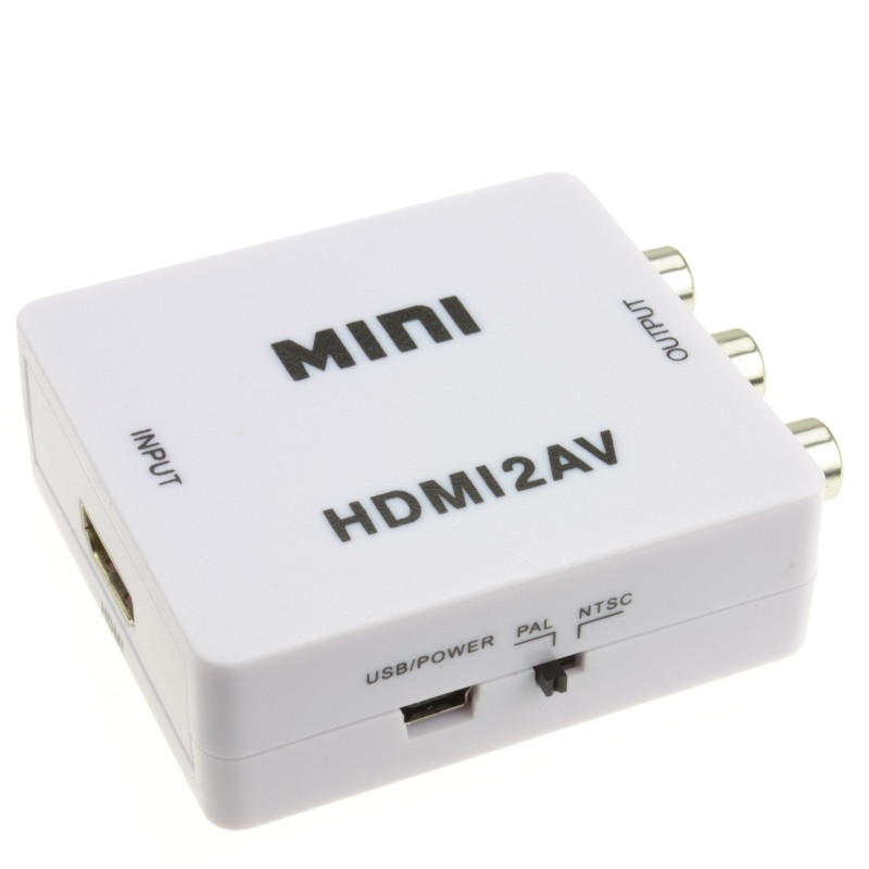 AV Link Scart to Hdmi Adaptor - Cables & Connectors from Electronic Centre  UK