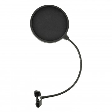 Microphone Pop Screen Filter for Home Recording/POD Cast Condenser Mic 6 inch