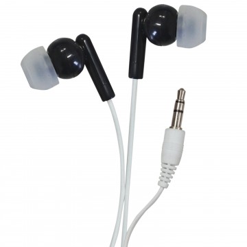 In-Ear Isolation Stereo Music Headphones for Phone/Music Players Black