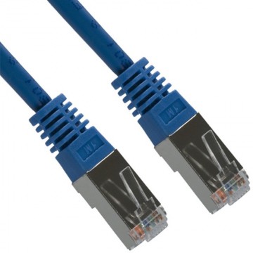 Network Cat5E FTP Ethernet LAN SHIELDED Patch Cable Lead  2m BLUE