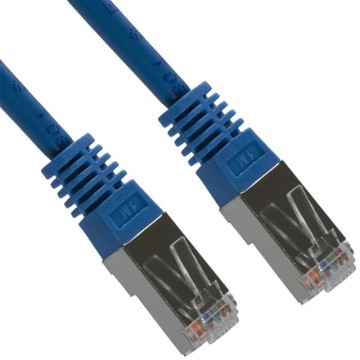 Network Cat5E FTP Ethernet LAN SHIELDED Patch Cable Lead  2m BLUE