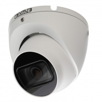 5MP Starlight CCTV Turret Camera with Built In Microphone 2.8mm Fixed Lens White