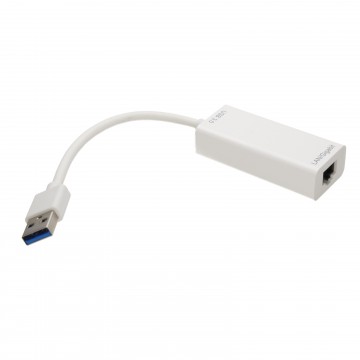 USB 3.0 SuperSpeed Male Plug to RJ45 GIGABIT Ethernet LAN Port Adapter