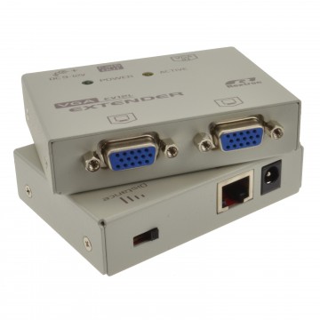 Rextron VGA/SVGA Cat5/LAN Powered Extender/Splitter upto 150m