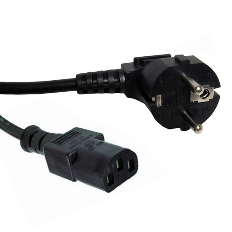 EURO Schuko Plug Power Cord to IEC C13 Plug Lead Cable 5m