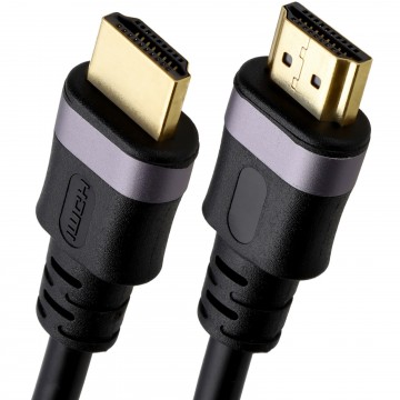 HD7 HDMI Cable 2.0 High Speed TV/PC Lead 4K 60Hz HDR Ethernet GOLD  2m