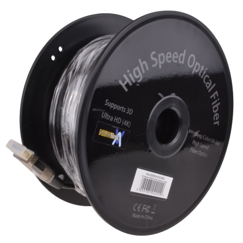 40M:131ft Fibra óptica Premium 4K cable HDMI Pof Aoc 