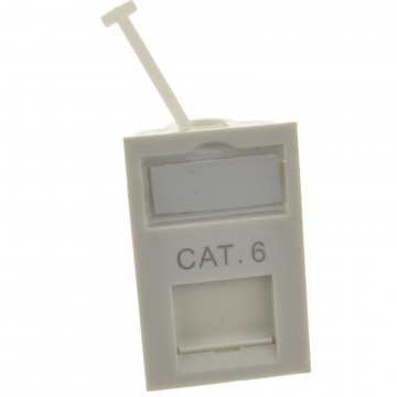 Floor Box Cat6 Low Profile Network LJ6C Module 38 x 25mm